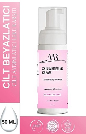 Dış Genital Bölge Beyazlatıcı Krem ( Yüz, Koltuk Altı, Bikini Bölgesi, Dirsek) 50ml