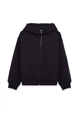 Paris 91 Baskılı Siyah Sweatshirt 7S10017-900