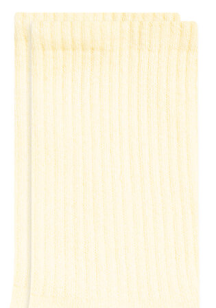 Sarı Soket Çorap 1912091-71305