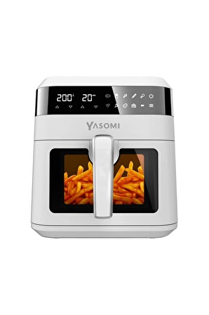 Y60 Airfryer 1300w 6 Lt Akıllı Fritöz ( Türkiye Garantili)