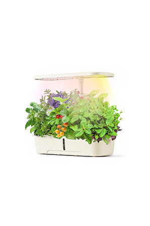 Yasomi S12 Beyaz Smart Planter  Akıllı Ev Bahçesi 12 li (Yasomi Türkiye Garantili )