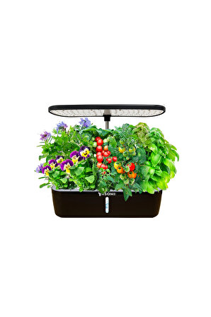 Yasomi S12 Siyah Smart Planter  Akıllı Ev Bahçesi 12 li (Yasomi Türkiye Garantili )