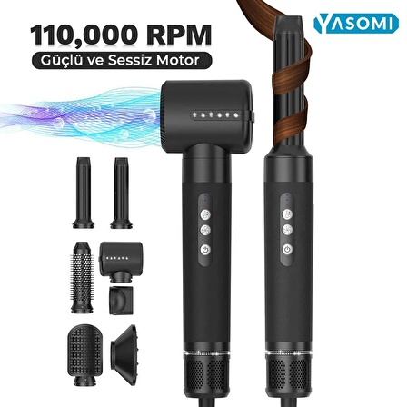 Yasomi S1 Pro 7 in 1 Saç Şekillendirici