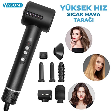 Yasomi S1 Pro 7 in 1 Saç Şekillendirici