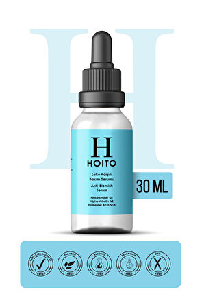 Hoito Leke Karşıtı Bakım Serumu 30ml - Niacinamide % 8 Alpha-Arbutin % 2 Hyaluronik Acid % 1,5