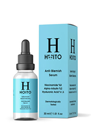Hoito Leke Karşıtı Bakım Serumu 30ml - Niacinamide % 8 Alpha-Arbutin % 2 Hyaluronik Acid % 1,5