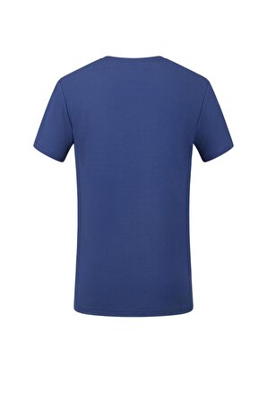 2AS Kalei Sıfır Yaka T-Shirt Lacivert