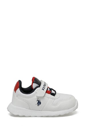 GARFIELD JR 4FX Beyaz Kız Çocuk Spor Ayakkabı-Beyaz-Lacivert -Kırmızı