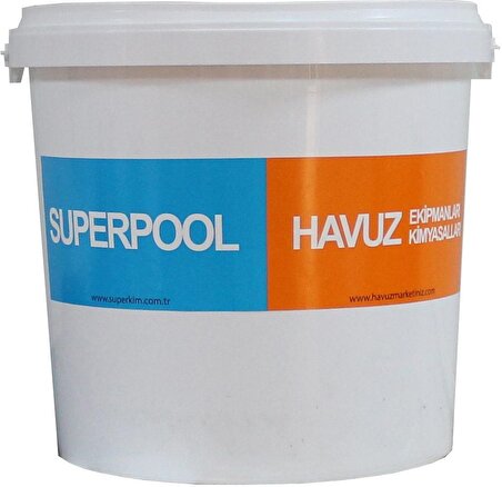 SPP Superpool Toz Klor %90 Aktif Klor 10 KG Havuz Kimyasalı - Granular Chlorine %90-ToptancıyızBiz