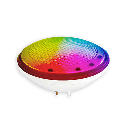 Mega Pool RGB Led ( Osram ) 4 Kablolu Par 56 Havuz Aydınlatma Ampulü-PAR 56 LED Bulbs-ToptancıyızBiz