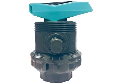 Gemaş Havuz Pvc Küresel Su Vanası d.75 mm-Yapıştırmalı-Pool Valve-ToptancıyızBiz