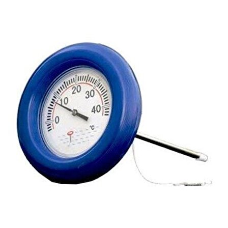 Water Fun Profesyonel Tip Yüzer Havuz Termometresi Kadranlı-Deluve Floating Dial Thermometer-ToptancıyızBiz