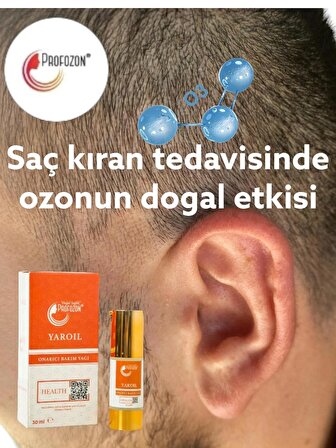 Profozon saç bakımı saç kıran sakal kıran saç içi sedef egzama mantar kremi ozon yağı formülü