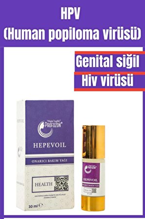 Profozon Hpv(insanpopiloma virüsü) hpv tedavisi genital siğil virüs öldürücü ozon yağı formülü