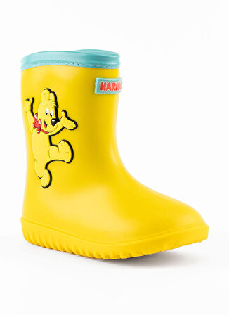 Haribo Kauçuk Sarı Erkek Çizme Baby Rain Bear HRBFTW730 Yellow
