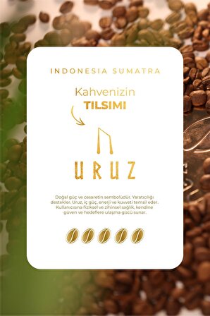 İndonesia Sumatra Taze Öğütülmüş Filtre Kahve 1 Kg