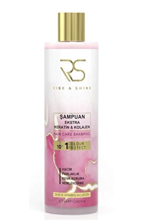 Rise and Shine Keratin & Kolajen Şampuan - 375 ml