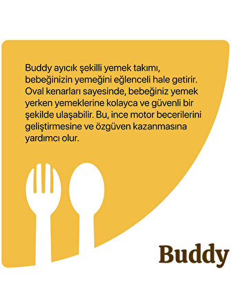 Buddy Tucklebery Tabağı Seti 7'li Yeşil-Sarı