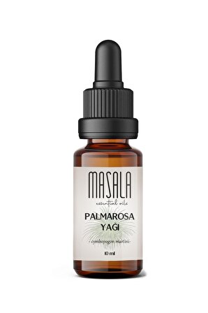 Masala Saf Palmarosa Yağı 10 ml. - (Palmarosa Essential Oil) 
