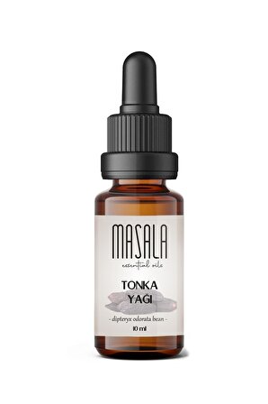 Masala Tonka Fasülyesi Yağı 10 ml. - (Tonka Bean Essential Oil) 