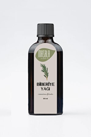 Masala Saf Biberiye (Kuşdili) Yağı 100 ml. (Rosemary Oil)