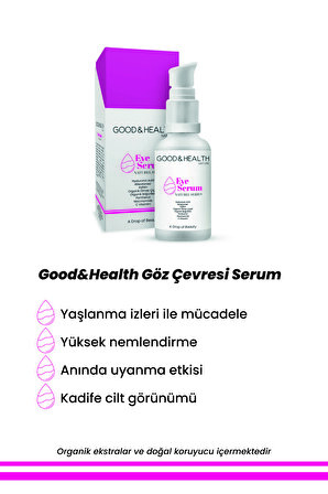 Good&Health Göz Çevresi Serum 30 ml