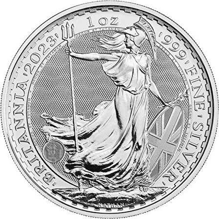 Britannia  2023 1 Oz Silver Bullion Coin  (King Charles III )