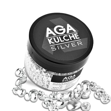 AgaKulche 500 Gram (999) Granül Gümüş