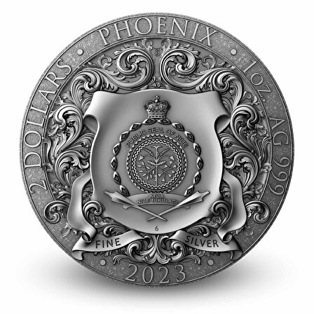 Phoenix 1 Ons 31.10 Gram Gümüş Sikke Coin (999)