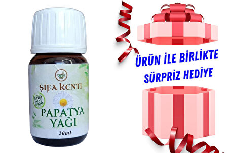 Papatya Yağı 20ML- 1.Kalite Orjinal Ürün