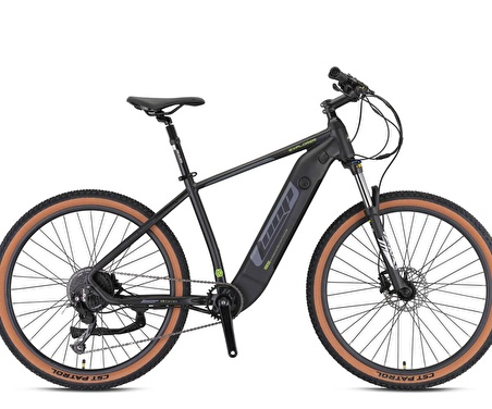 EXPLORER - 27.5 - MTB 18' - 9 VİTES - ELEKTRİKLİ - MAT SİYAH-NEON SARI/FÜME