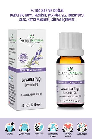 Lavanta Uçucu Yağı 10 ml %100 Saf ve Doğal Lavender Essential Oil
