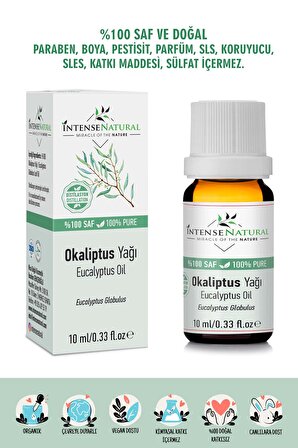 Okaliptüs Uçucu Yağı 10 ml %100 Saf ve Doğal Eucaliptus Essential Oil