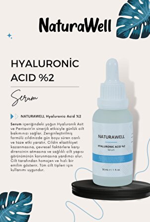 Hyaluronik Asit Serum Yoğun Nemlendirici  30 ml