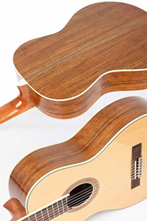 Maxword X45 Profesyonel Masif Ağaç Klasik Gitar Seti 4/4 Yetişkin Seri üst Segment