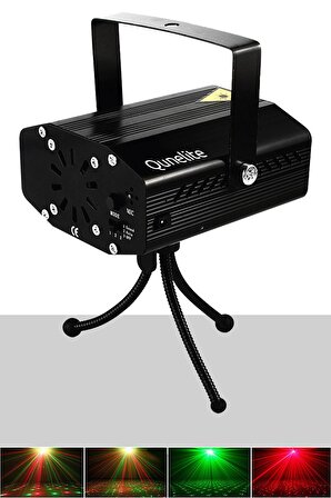 Quenlite QD-30 RGB Renkli Sahne Lazer Işık Sistemi