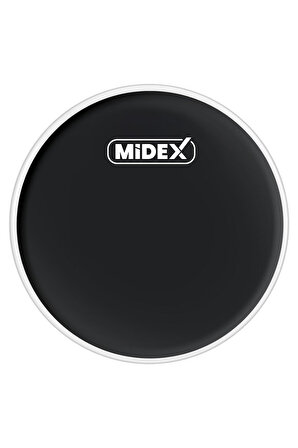 Midex DR-8BK Siyah Renk 8 İnç Bateri Davul Tom Derisi Drumhead 8'' inch (20.32 cm)