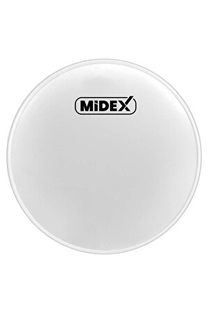 Midex DR-12WH Beyaz Renk 12 İnç Alto Bateri Davul Derisi Drumhead 12'' inch (30.48 cm)