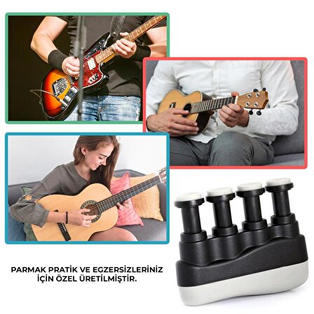 Midex F15 Gitar Çalmak İçin Parmak Güçlendirici Parmak Kuvvetlendirme Cihazı