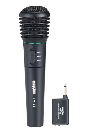 Lastvoice TM-15 VHF Kısa Mesafe EL Tipi Kablosuz Mikrofon Seti