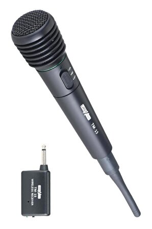 Lastvoice TM-15 VHF Kısa Mesafe EL Tipi Kablosuz Mikrofon Seti