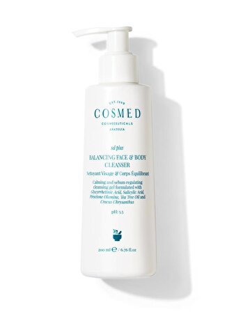 Cosmed SD Plus Balancing Face & Body Cleanser 200 ml