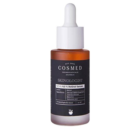 Cosmed Skinologist 0.5 % Retinol İçeren Serum 30 ml