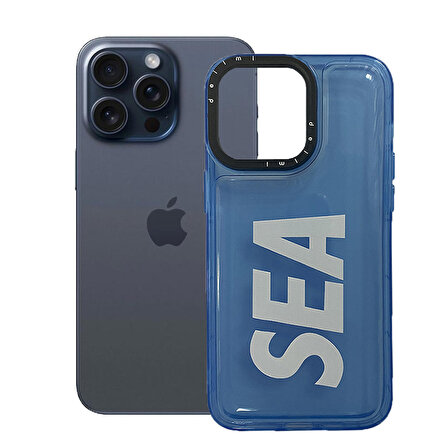 iPhone 15 Pro Kılıf SEA Seri Silikon Kapak
