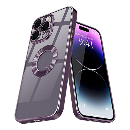 iPhone 15 Pro Max Kılıf Hole Lazer Silikon Kapak