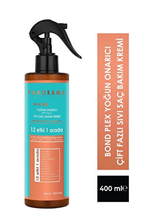 PANORAMA Professional Mor Şampuan Saç Bakım Seti 8 Özel Yağ 400 ml Şampuan + Sıvı Saç Kremi 2'li Set