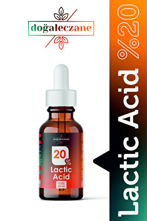 Sivilce Çukurları Giderme Laktik Asit %20 | Lactic Acid Peeling 30 ml