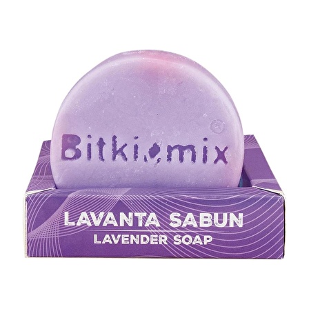 Bitkimix Gliserinli Şeffaf Lavanta Sabun – 100 gr