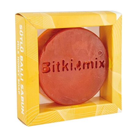Bitkimix Gliserinli Şeffaf Sütlü & Ballı Sabun – 100 gr