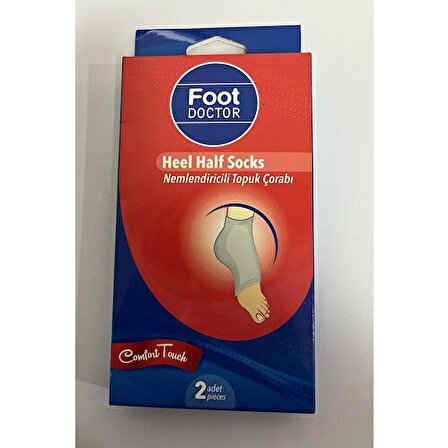 Foot Doctor Nemlendiricili Topuk Çorabı 2 Adet